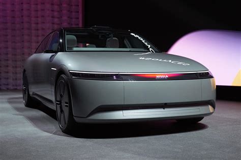 Sony unveils prototype EV, Afeela, to be made with Honda