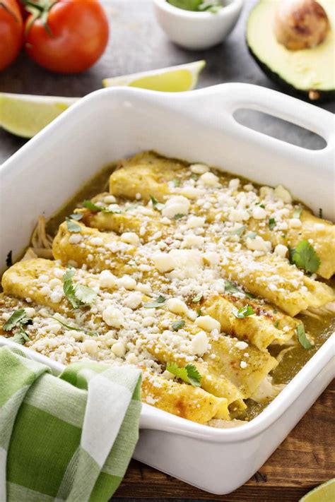 15 Ways How to Make Perfect Chicken Enchiladas Verde – Easy Recipes To Make at Home