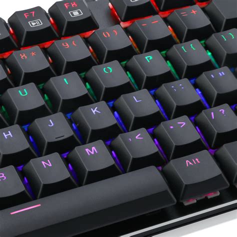 E-Yooso K-630 RGB 87 Keys Wired Mechanical Keyboard Black