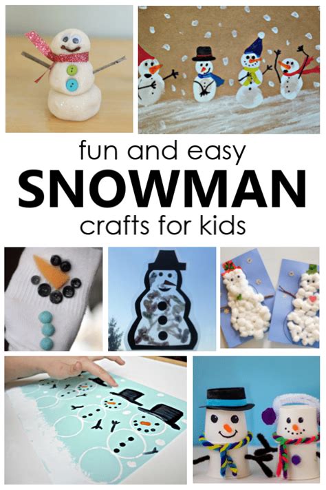 Snowman Craft Preschool