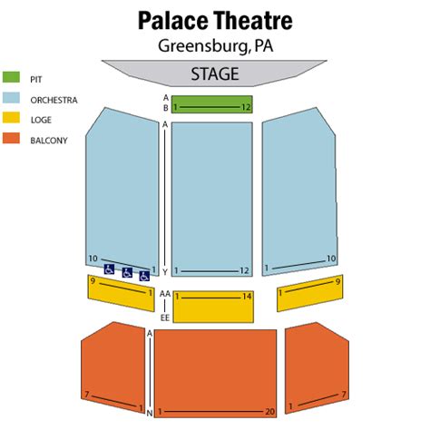 Palace Theater Seating Chart | Cabinets Matttroy