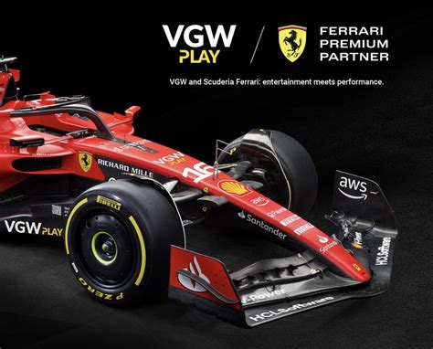 F1: Australian company VGW sponsoring Ferrari in 2023