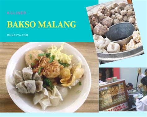 Bakso malang | CORETAN DARI DESA KARYA MUNASYA