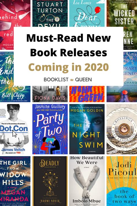 New Book Releases 2020 | Book club books, Book release, Upcoming books