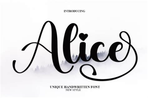 Alice Font by PAYJHOshop · Creative Fabrica