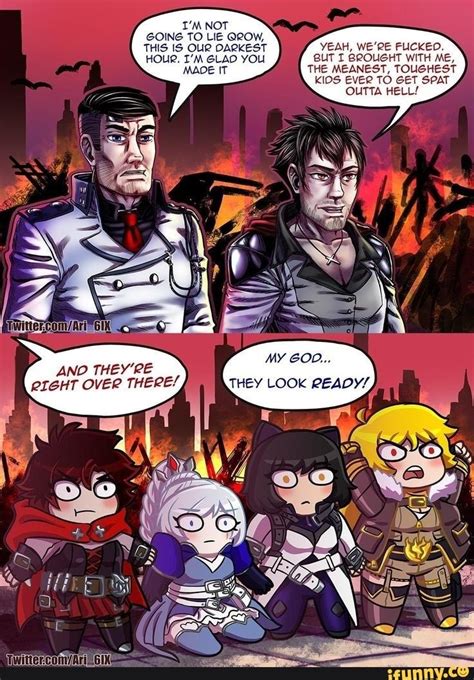 I'M OUTTA HELL! - iFunny | Rwby, Rwby funny, Rwby comic