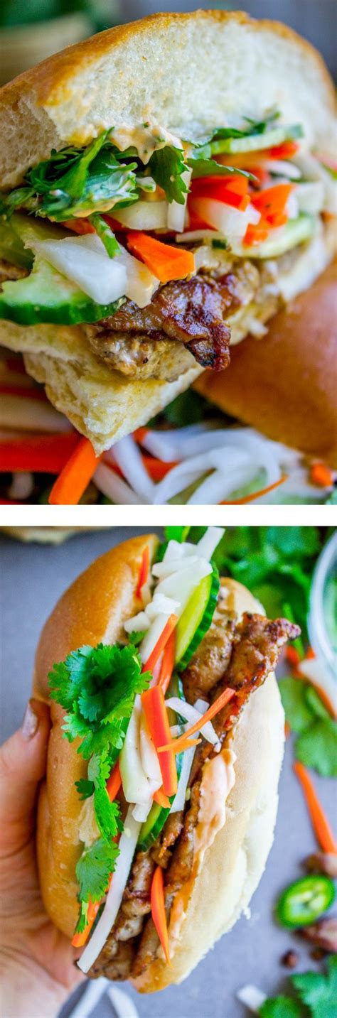 Banh Mi Sandwich Recipe from The Food Charlatan. | Recipe | Recipes ...