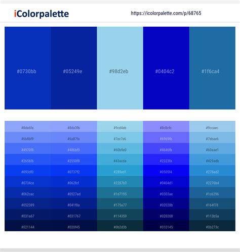 1 Latest Color Schemes with International Klein Blue And Dark Blue ...