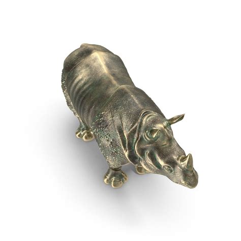 Rhino Statue 3d Max