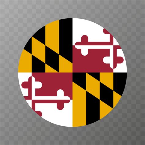 Maryland state flag. Vector illustration. 11897906 Vector Art at Vecteezy