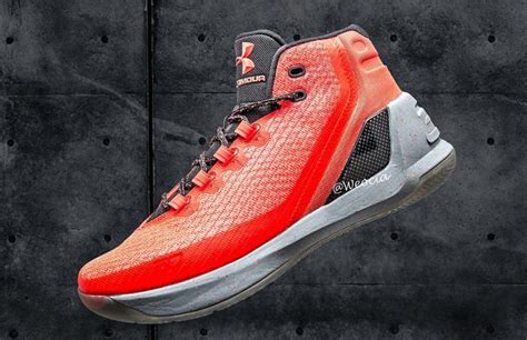 Under Armour Curry 3 Red Black Grey - Sneaker Bar Detroit