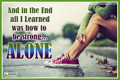 Being Alone Sayings and Being Alone Quotes | Wise Old Sayings Quotes About Being Strong ...