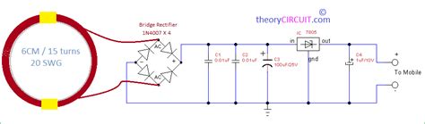 wireless mobile charger circuit diagram - theoryCIRCUIT - Do It ...