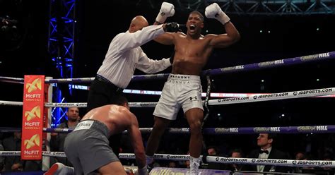 Anthony Joshua's knockouts re-lived as world heavyweight champion ...