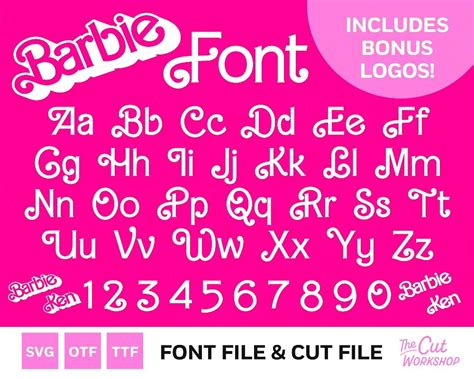 Lettering Fonts, Lettering Alphabet, Typography, Barbie Y Ken, Font Guide, Barbie Logo, Otf Font ...