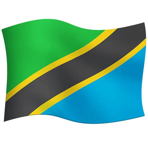 🇹🇿 Flag: Tanzania on Twitter Emoji Stickers 13.1