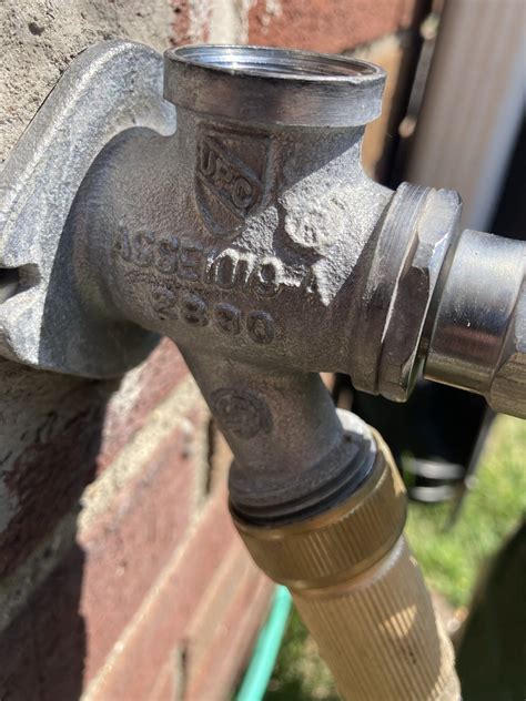 Replacing outside spigot | DIY Home Improvement Forum