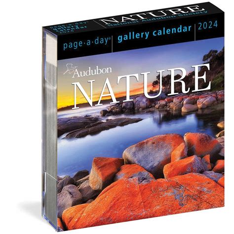 Audubon, Nature Gallery Desk Calendar 2024