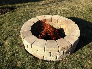 Fire Pit | New fire pit in my backyard. | John Anes | Flickr