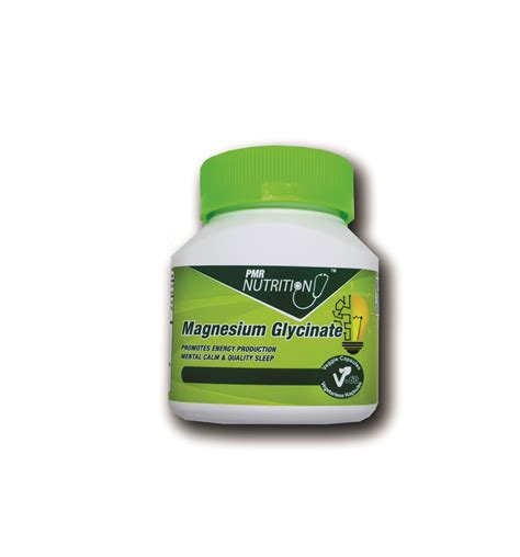 Magnesium Glycinate (60 Capsules) - PMR Nutrition