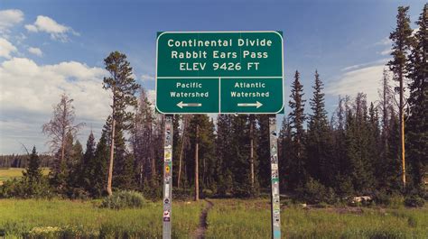 Continental Divide at Rabbit Ears Pass | Images | Colorado Encyclopedia