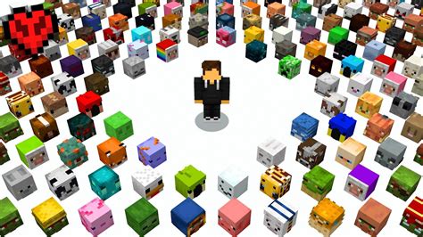 I Collected EVERY Mob Head in Hardcore Minecraft - YouTube