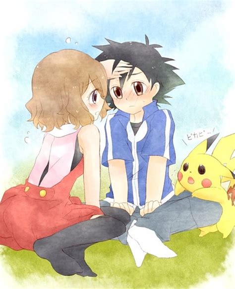 Serena finds out Ash is sick (by みう＊未雨) : r/AmourShipping