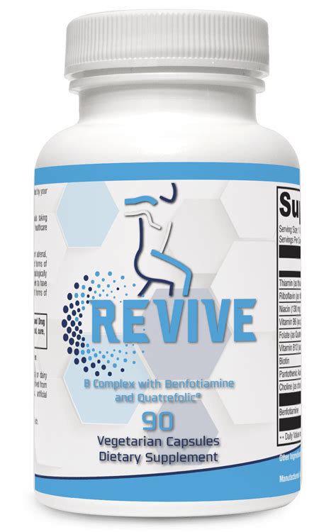 Revive: B Complex with Benfotiamine and Quatrefolic® - Austin Sports ...