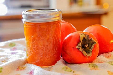 Persimmon Jam Recipe | Hilda's Kitchen Blog