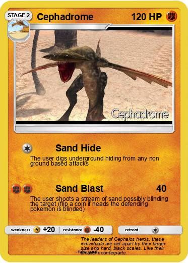 Pokémon Cephadrome 4 4 - Sand Hide - My Pokemon Card