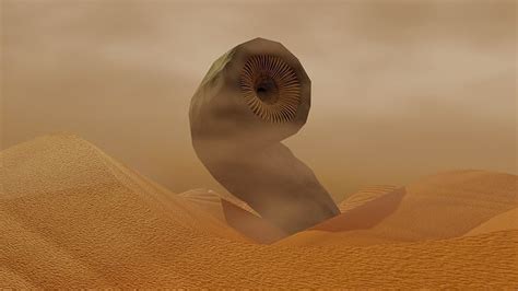 dune sandworm free 3D model | CGTrader