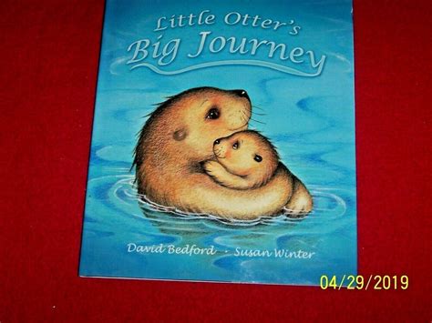 Picture Book Little Otter's Big Journey Hardcover Dust Jacket David ...