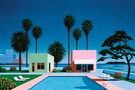 Hiroshi Nagai’s Sun-Drenched Pop Paintings, an Ode to California / Pen ペン