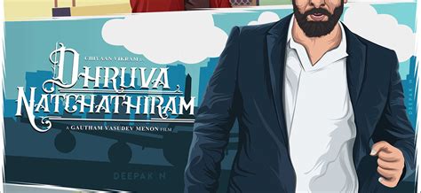 Dhruva Natchathiram Illustrational Poster on Behance