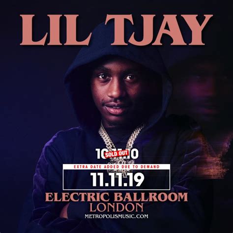 Lil Tjay Tickets - Electric Ballroom, London - 11/11/2019 19:00