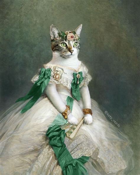 Artist Reimagines Traditional Art With Cats