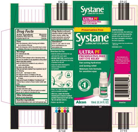 SYSTANE ULTRA PRESERVATIVE FREE- polyethylene glycol 400 and propylene glycol solution/ drops