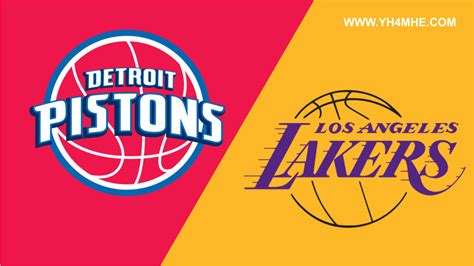 Pistons vs Lakers Live Stream Info: Predictions & Previews [Sunday ...