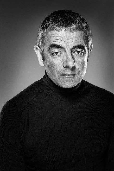 Rowan Atkinson (Photo by Ian Derry) | Celebrity portraits, Portrait, Famous portraits