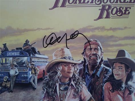 WILLIE NELSON SIGNED Autographed HONEYSUCKLE ROSE Vinyl RECORD ALBUM Cover Proof - Country