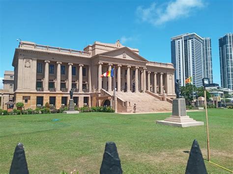 Old Parliament Building Sri Lanka Editorial Image - Image of landmark ...