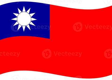 Flag of Taiwan wave. Flag of Taiwan. Taiwan flag 27292152 PNG