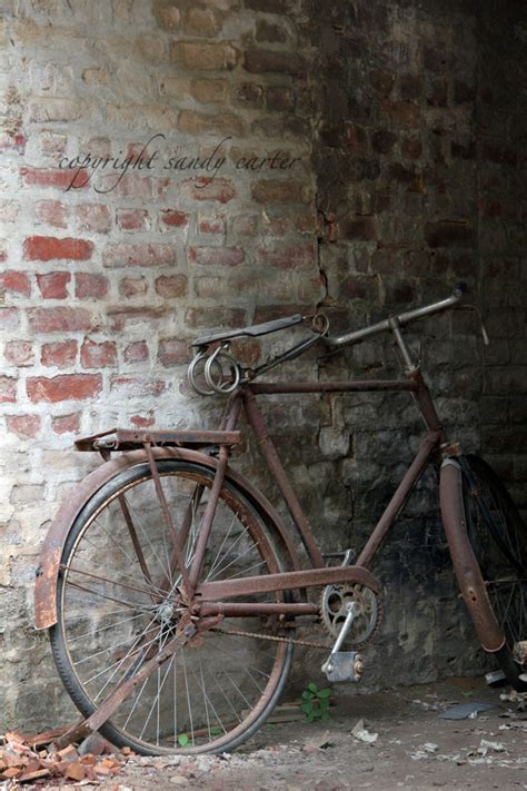 Fine Art Photography Old Bicycle and Used Bricks - Etsy