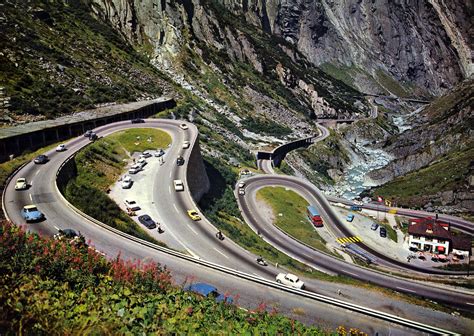 St. Gotthard Pass, mid 1960s | St. Gotthard Pass, Schöllenen… | Flickr