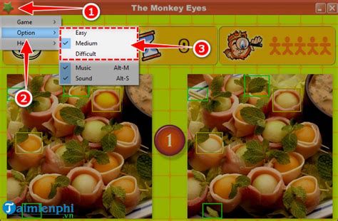 Cách tải và cài The Monkey Eyes, game rèn luyện khả năng quan sát