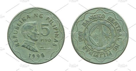 Philippine five peso coins | Coins, Philippine, Creative market