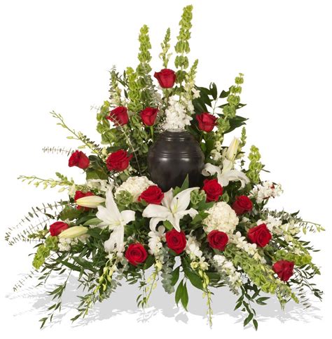 Cremation Urn Wreath in 2021 | Memorial flowers, Urn arrangements ...