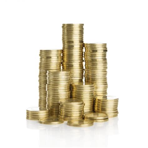 Stack Of Gold Coins Royalty Free Stock Images - Image: 27401659