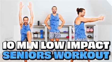 NEW! 10 Minute Low Impact Seniors Workout | Joe Wicks Workouts - YouTube