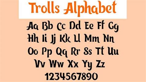 Trolls Font Download | The Fonts Magazine